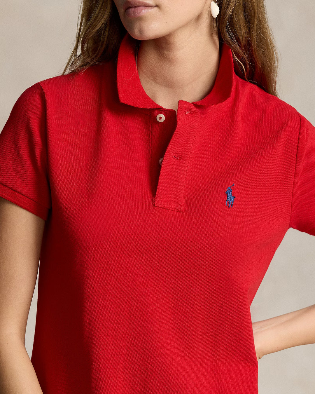 Ralph Lauren Cotton Mesh Polo Dress