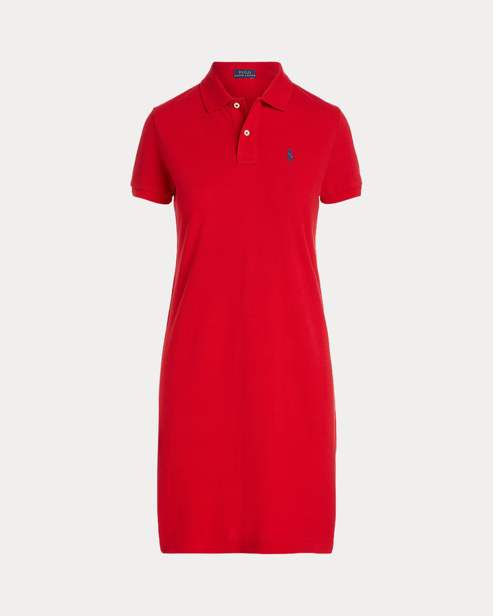 Ralph Lauren Cotton Mesh Polo Dress