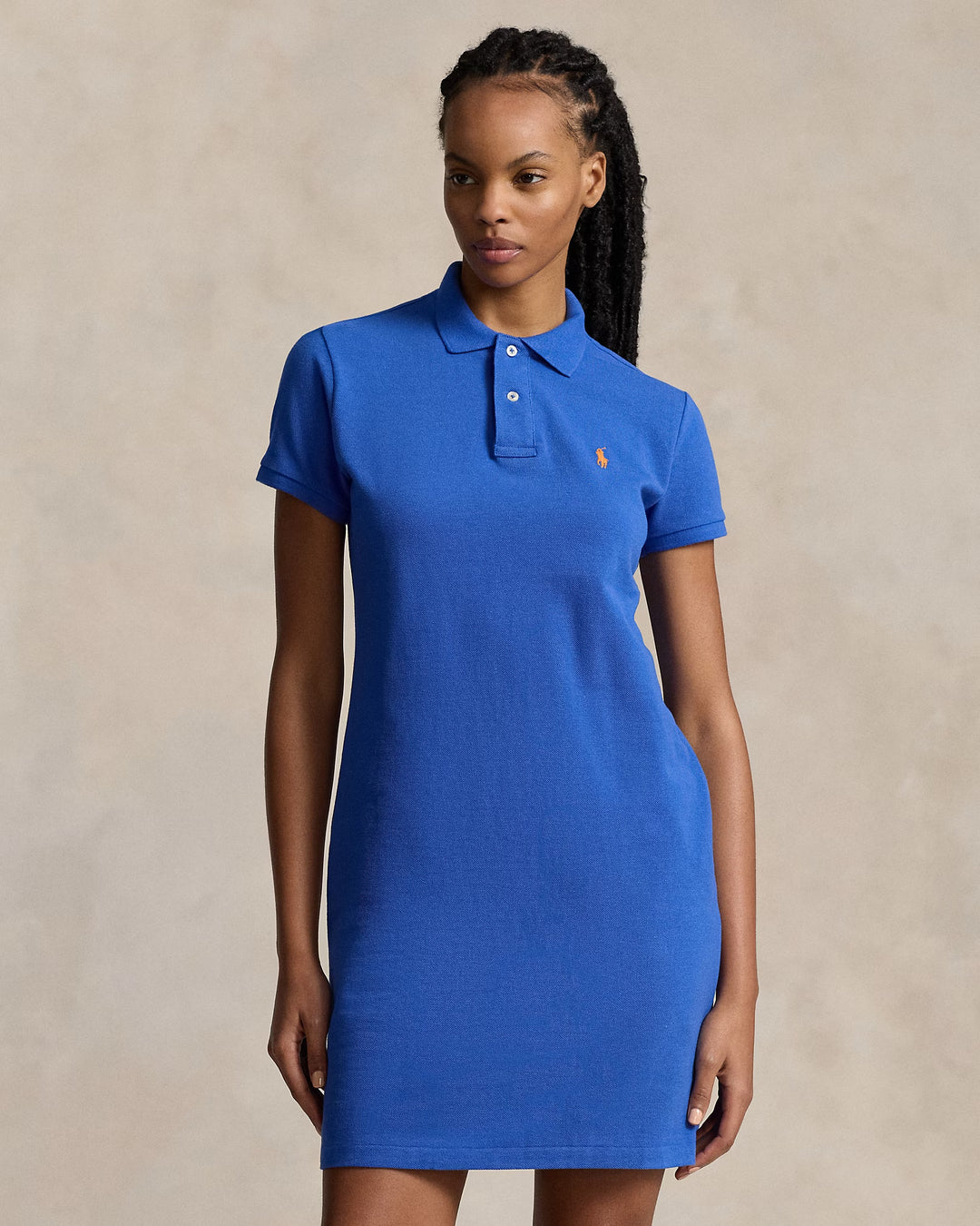 Ralph Lauren Cotton Mesh Polo Dress