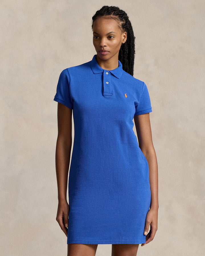 Ralph Lauren Cotton Mesh Polo Dress