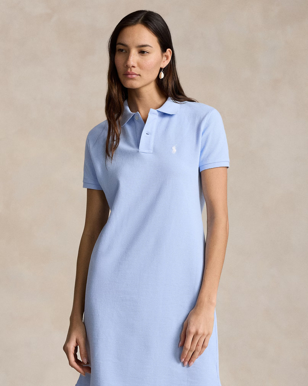 Ralph Lauren Cotton Mesh Polo Dress