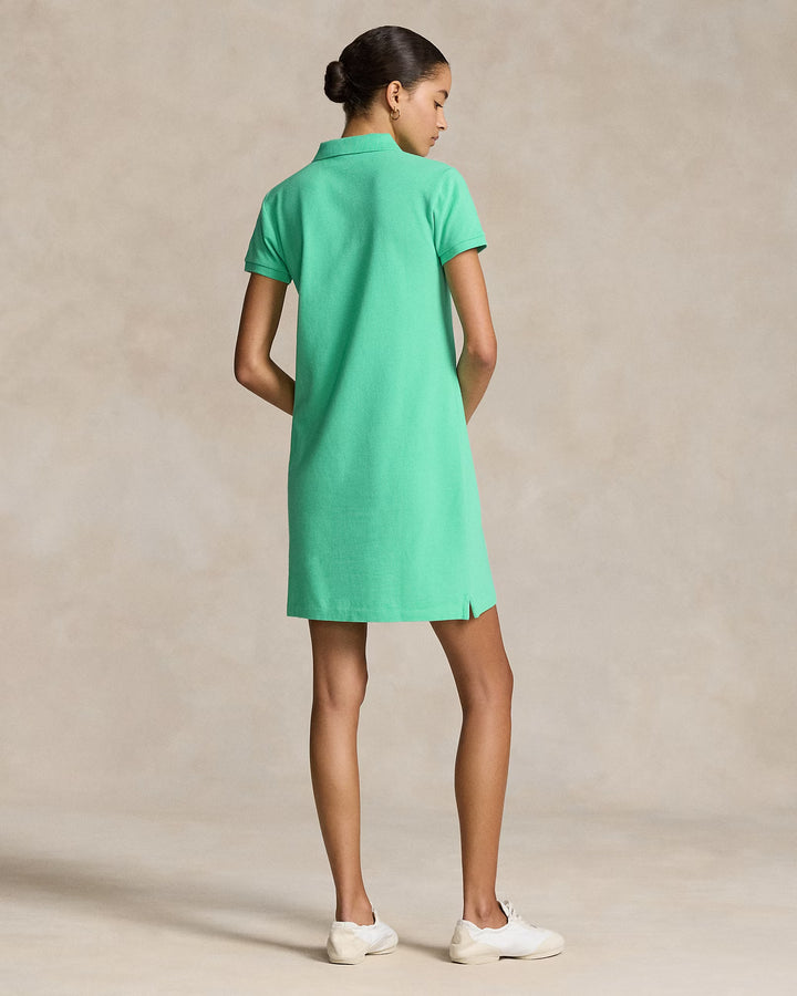 Ralph Lauren Cotton Mesh Polo Dress