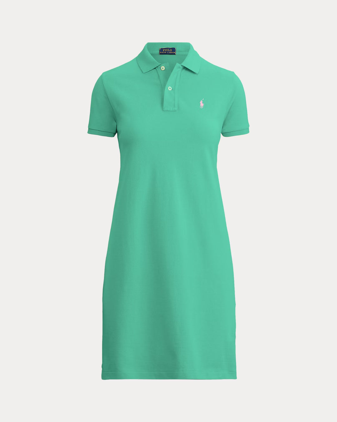 Ralph Lauren Cotton Mesh Polo Dress