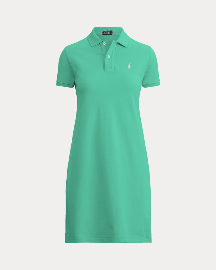 Ralph Lauren Cotton Mesh Polo Dress