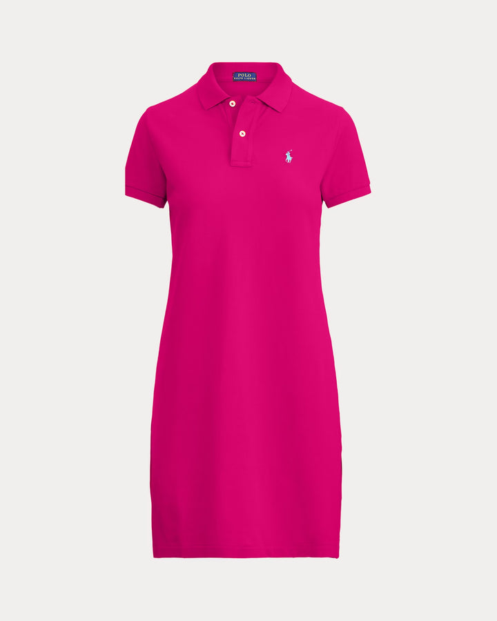 Ralph Lauren Cotton Mesh Polo Dress
