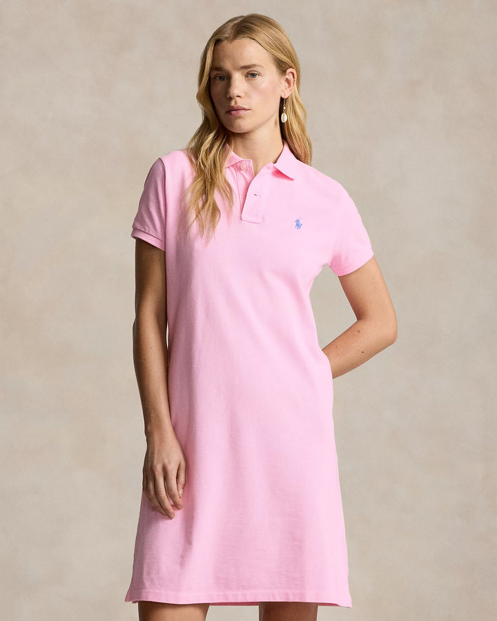Ralph Lauren Cotton Mesh Polo Dress