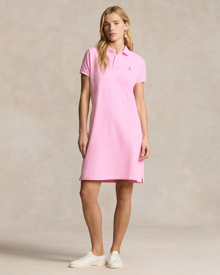Ralph Lauren Cotton Mesh Polo Dress