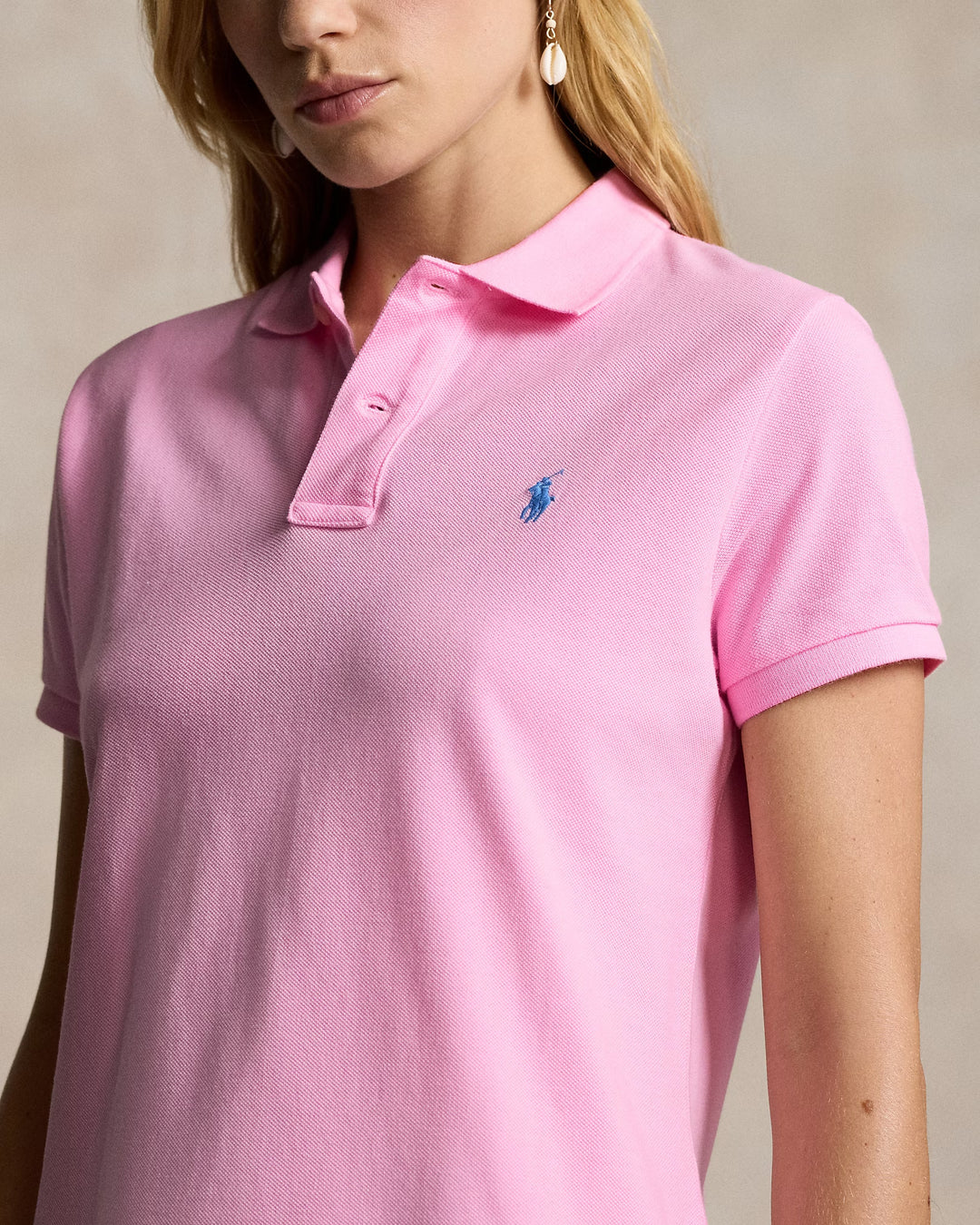 Ralph Lauren Cotton Mesh Polo Dress
