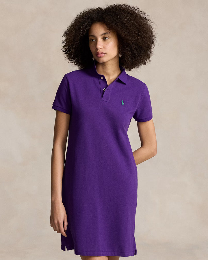 Ralph Lauren Cotton Mesh Polo Dress