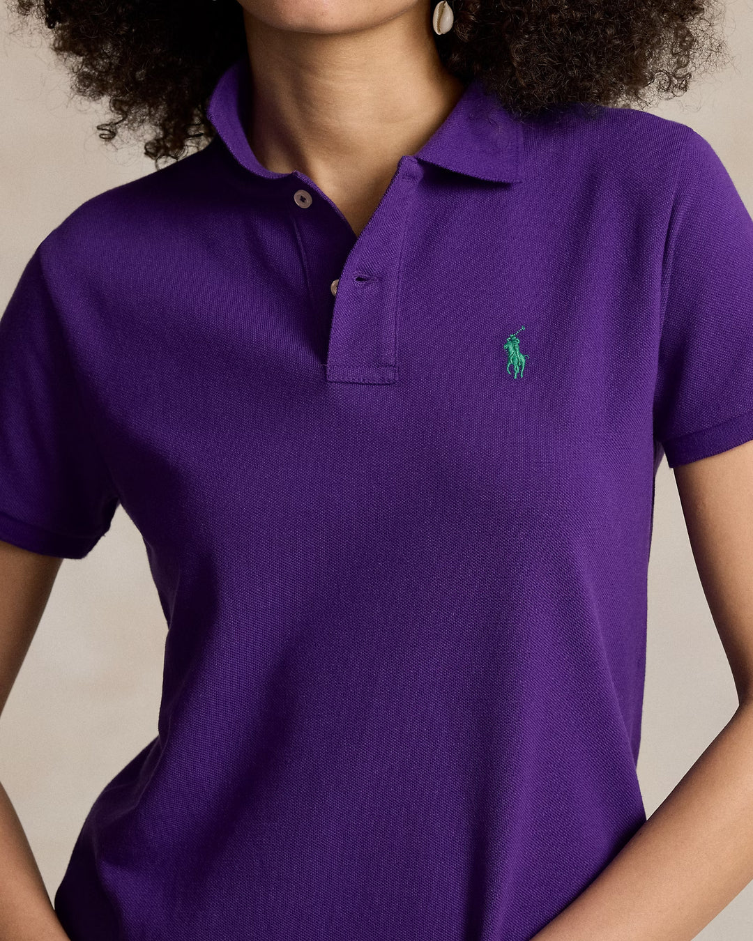 Ralph Lauren Cotton Mesh Polo Dress