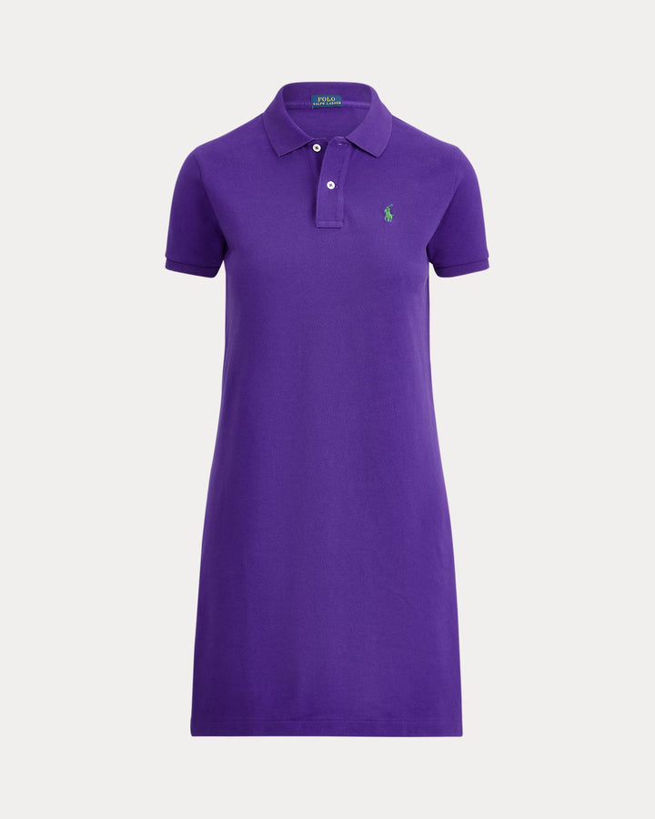Ralph Lauren Cotton Mesh Polo Dress
