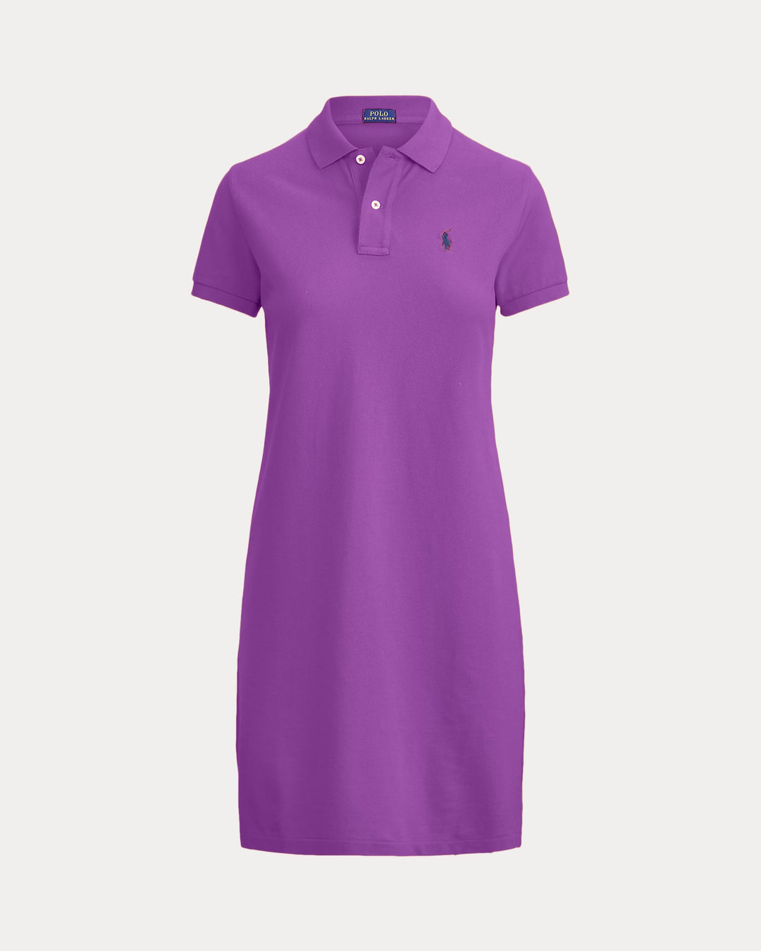 Ralph Lauren Cotton Mesh Polo Dress