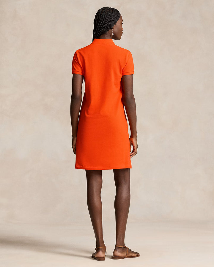 Ralph Lauren Cotton Mesh Polo Dress