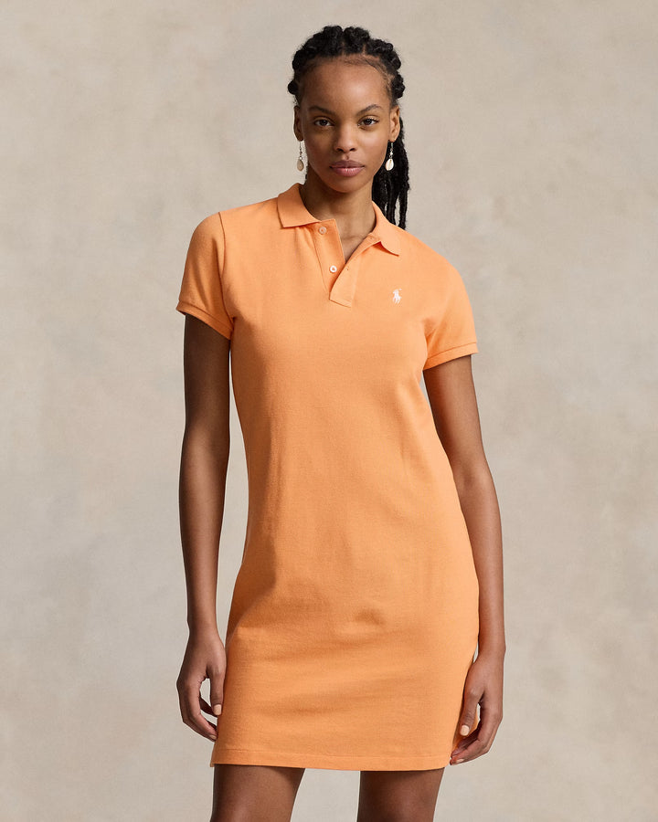 Ralph Lauren Cotton Mesh Polo Dress