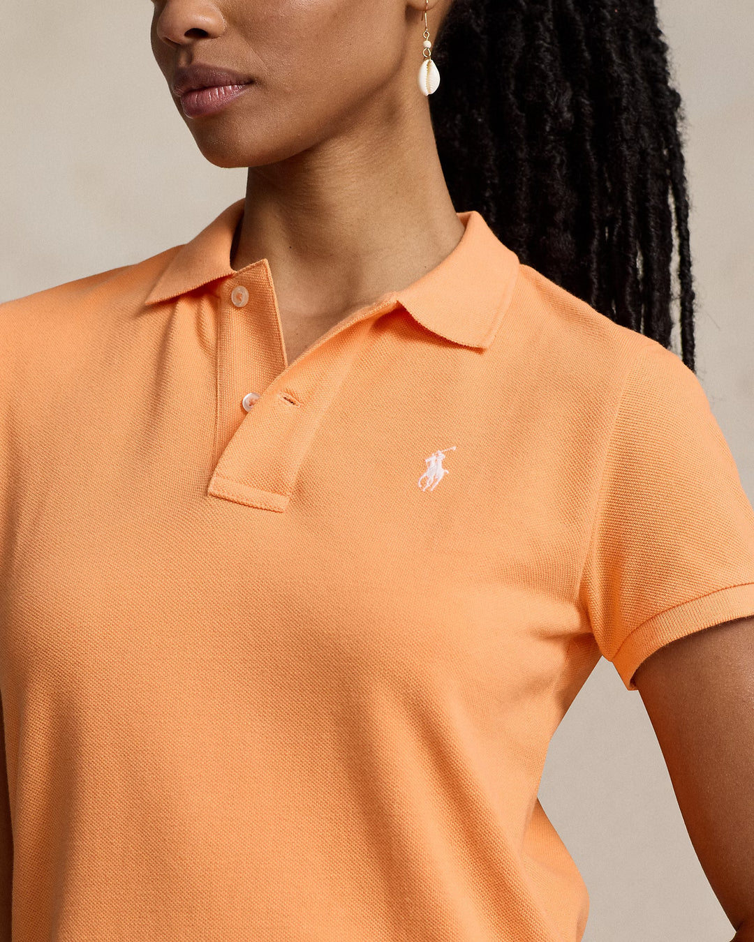 Ralph Lauren Cotton Mesh Polo Dress