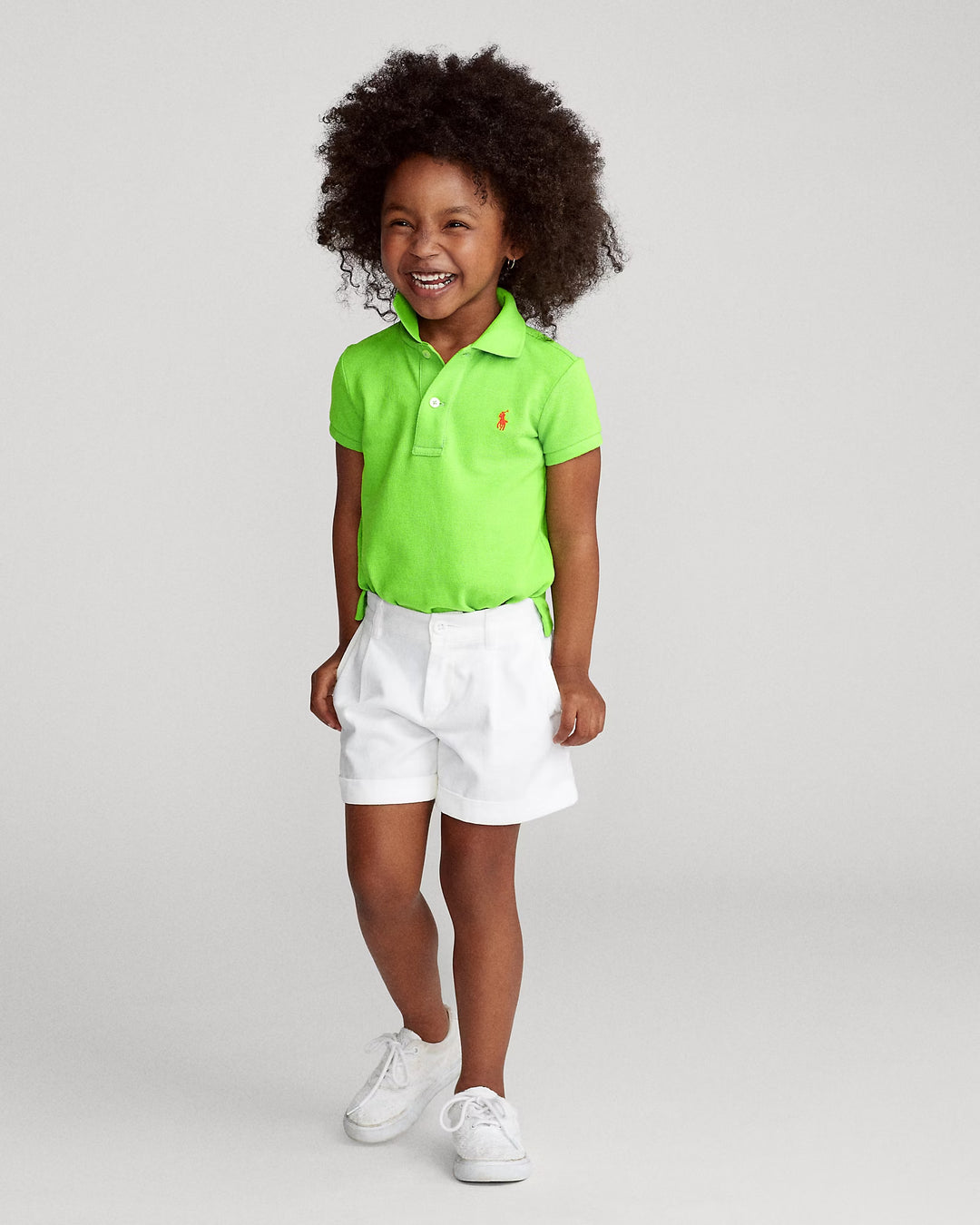 Ralph Lauren Cotton Mesh Polo Shirt