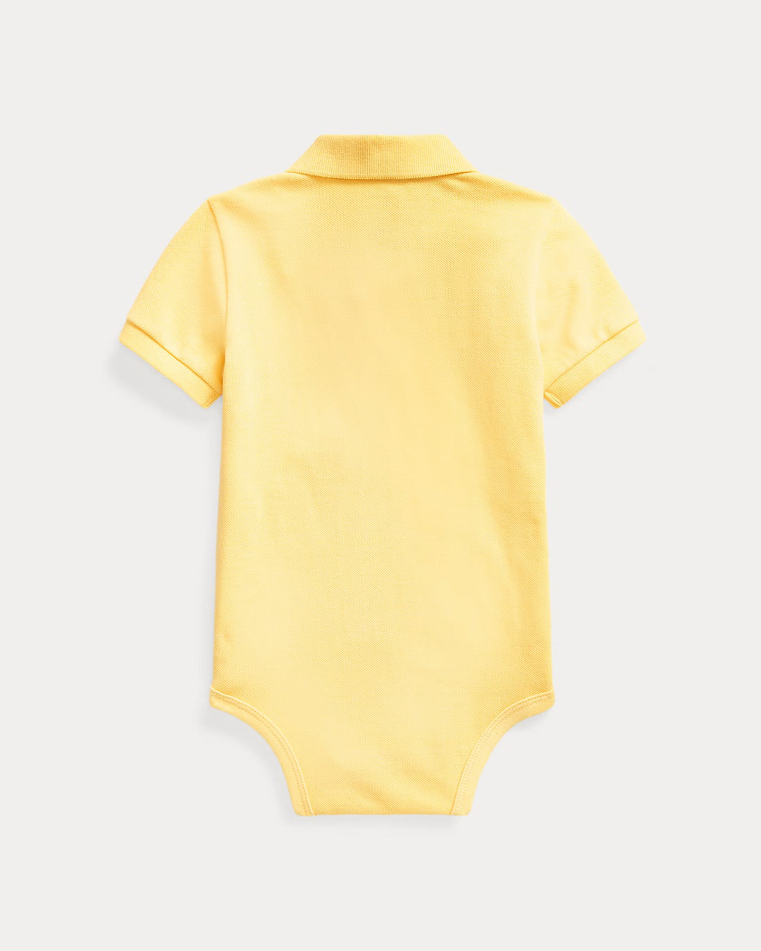 Ralph Lauren Cotton Mesh Polo Bodysuit