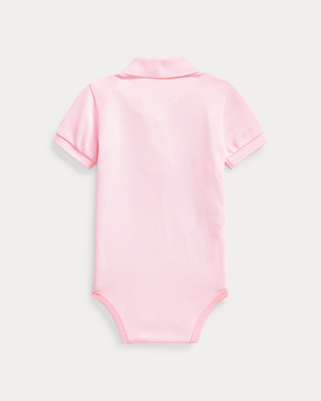 Ralph Lauren Cotton Mesh Polo Bodysuit