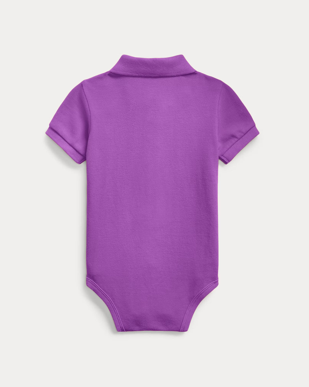 Ralph Lauren Cotton Mesh Polo Bodysuit