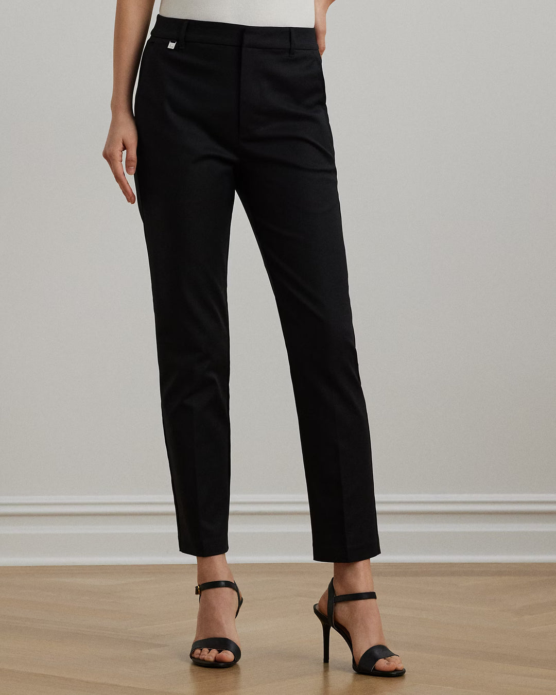 Ralph Lauren Double-Faced Stretch Cotton Pant