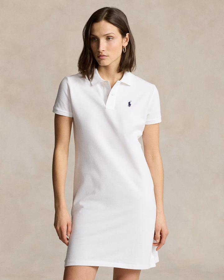Ralph Lauren Cotton Mesh Polo Dress