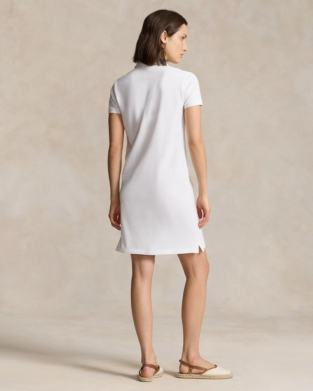 Ralph Lauren Cotton Mesh Polo Dress