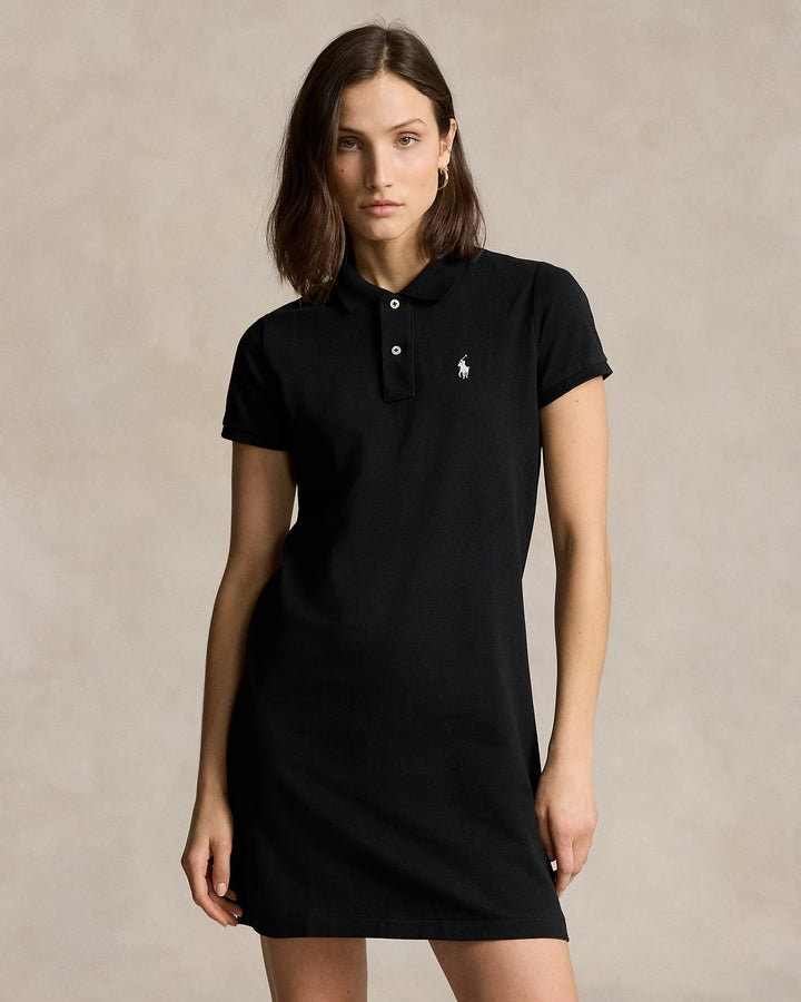 Ralph Lauren Cotton Mesh Polo Dress