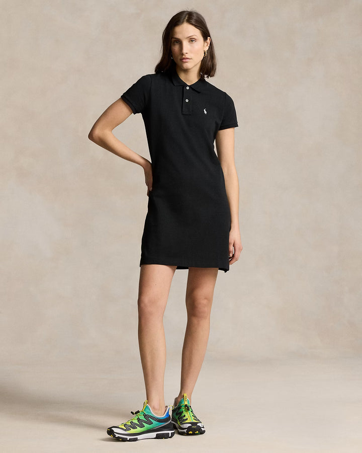 Ralph Lauren Cotton Mesh Polo Dress