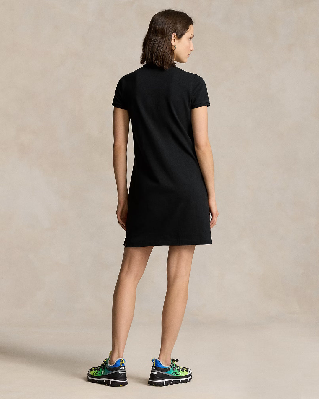 Ralph Lauren Cotton Mesh Polo Dress