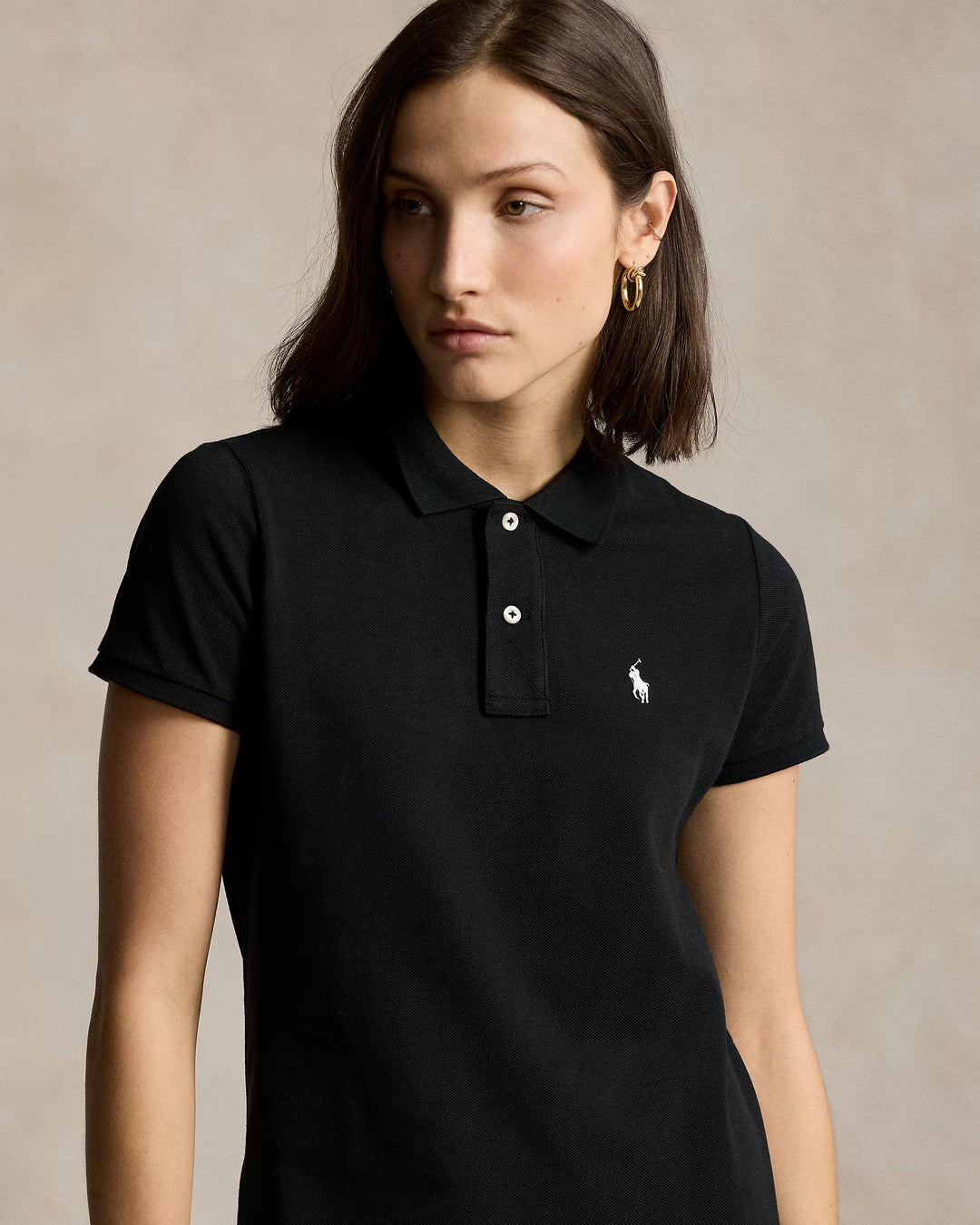 Ralph Lauren Cotton Mesh Polo Dress