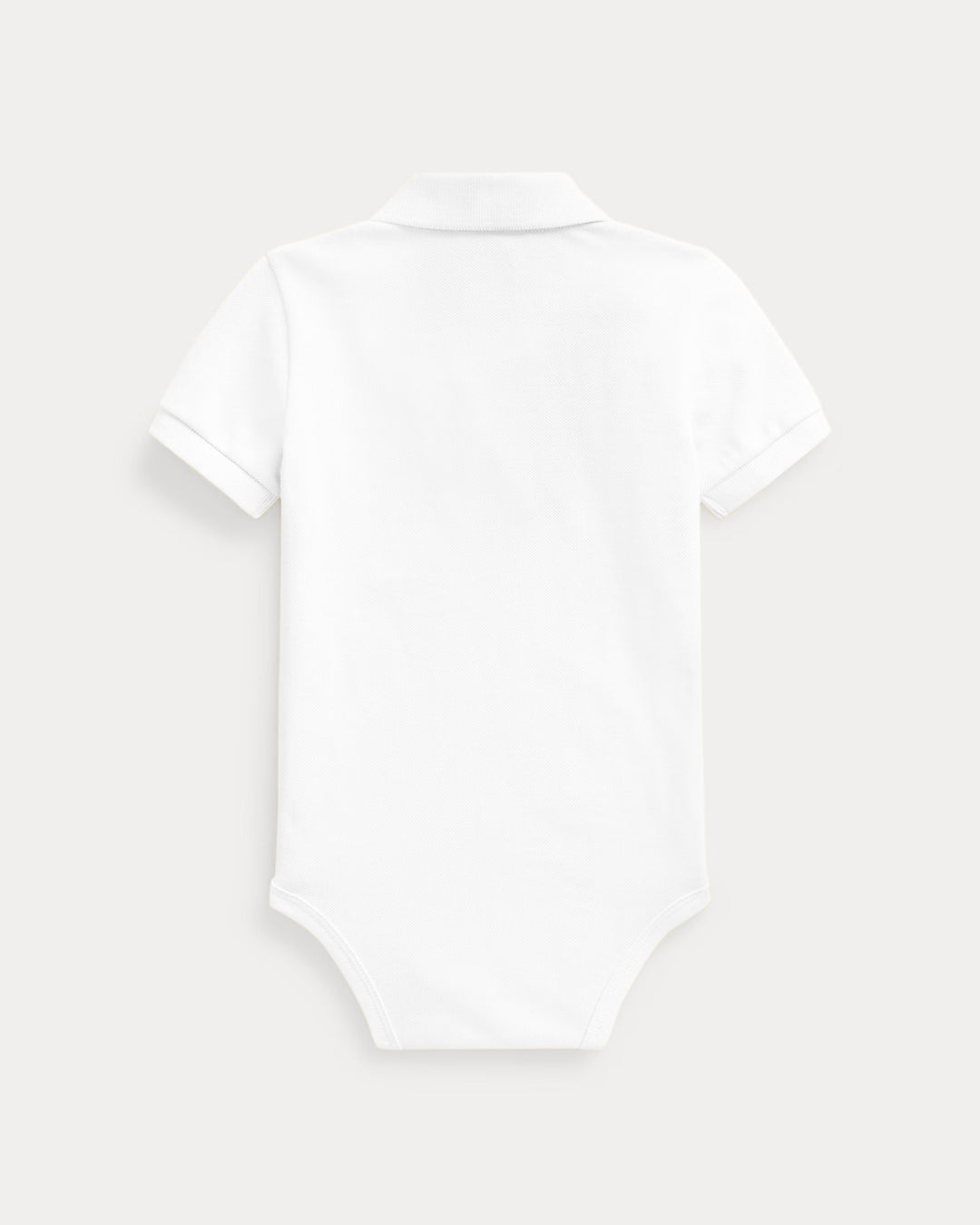 Ralph Lauren Cotton Mesh Polo Bodysuit