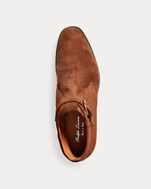 Ralph Lauren Frasco Suede Chelsea Boot