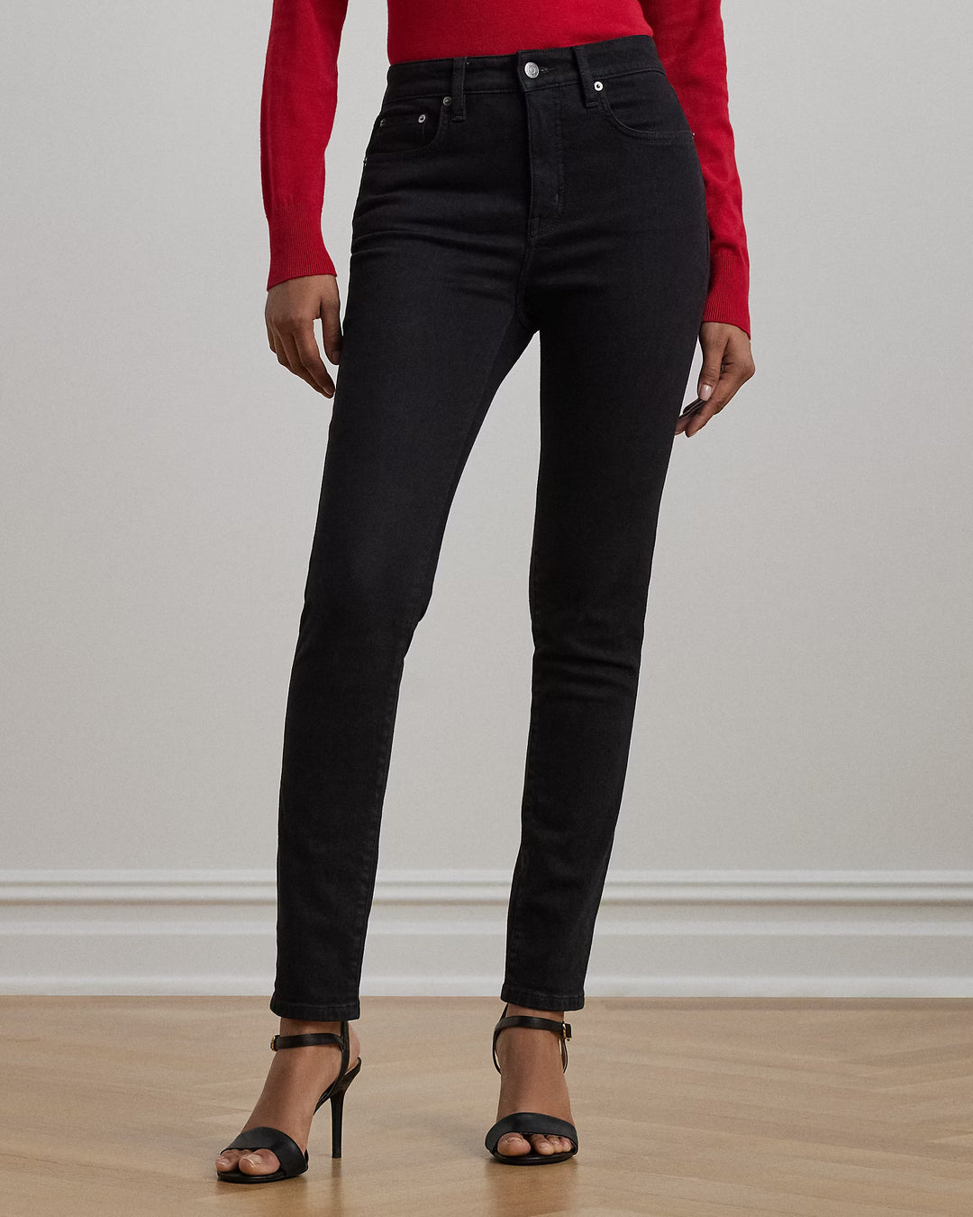 Ralph Lauren High-Rise Skinny Ankle Jean