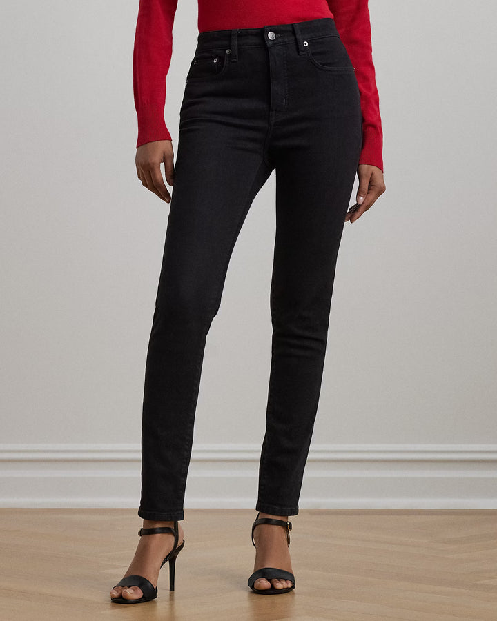Ralph Lauren High-Rise Skinny Ankle Jean