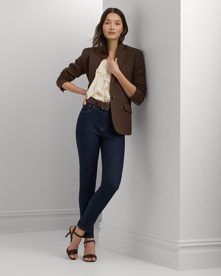 Ralph Lauren High-Rise Skinny Ankle Jean