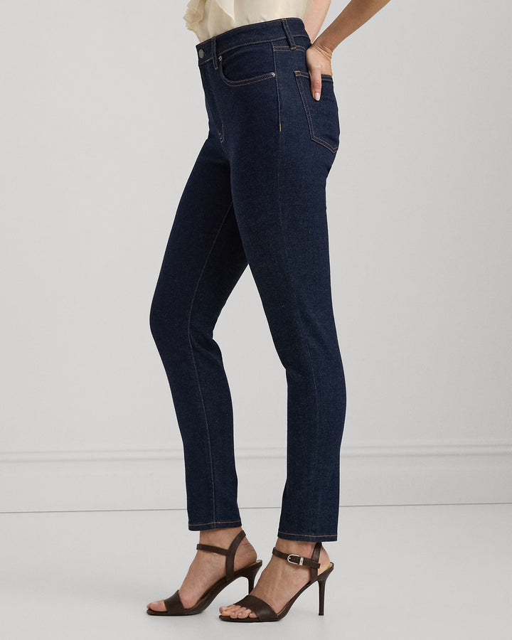 Ralph Lauren High-Rise Skinny Ankle Jean