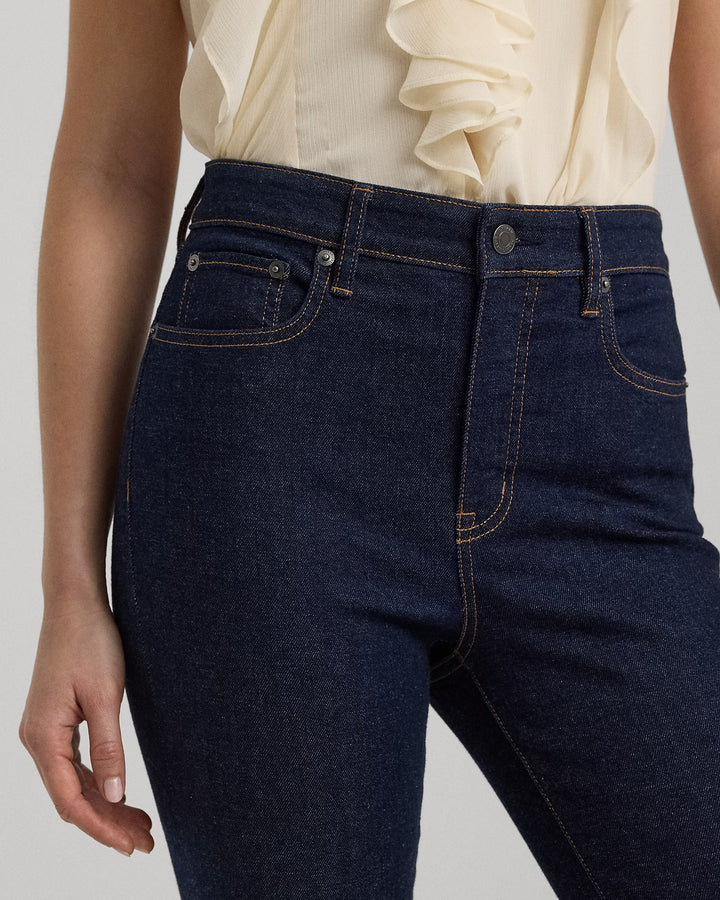 Ralph Lauren High-Rise Skinny Ankle Jean