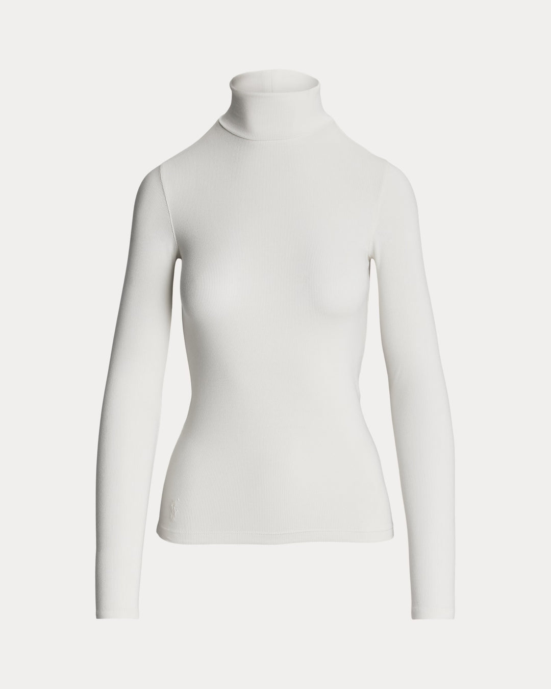 Ralph Lauren Stretch Ribbed Turtleneck