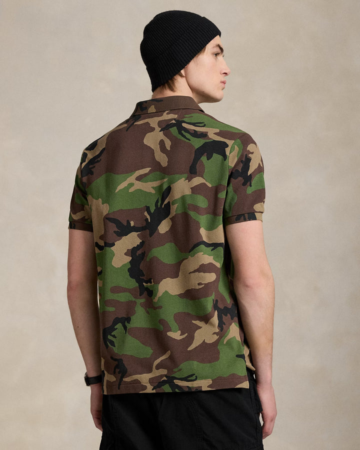Ralph Lauren Classic Fit Camo Mesh Polo Shirt