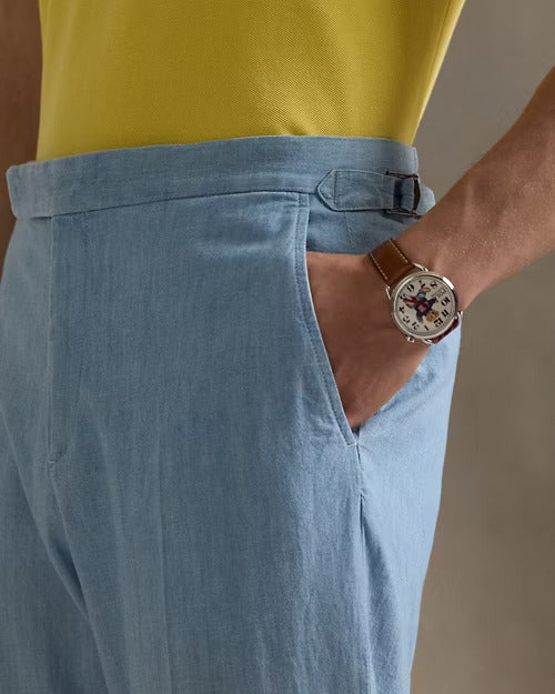 Ralph Lauren Chambray Suit Trouser