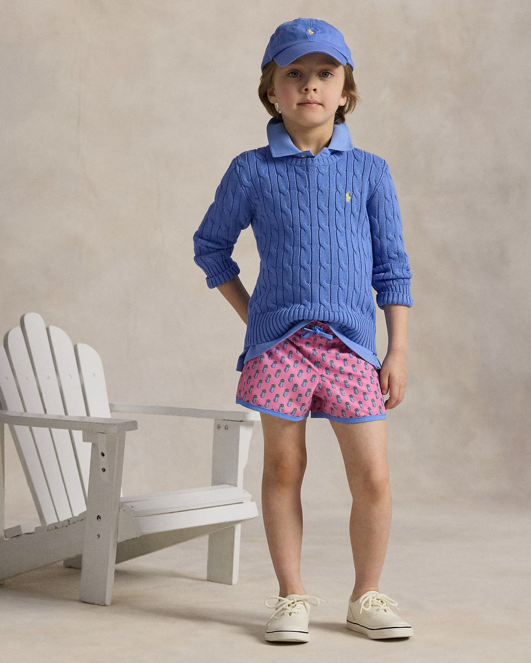 Ralph Lauren Cable-Knit Cotton Sweater