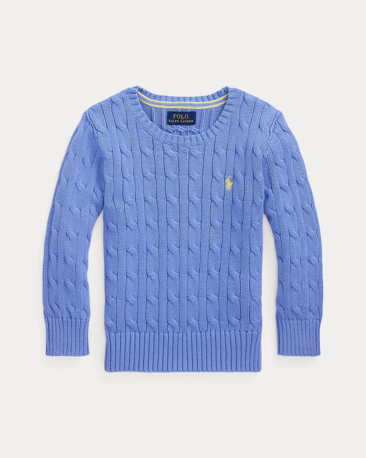Ralph Lauren Cable-Knit Cotton Sweater