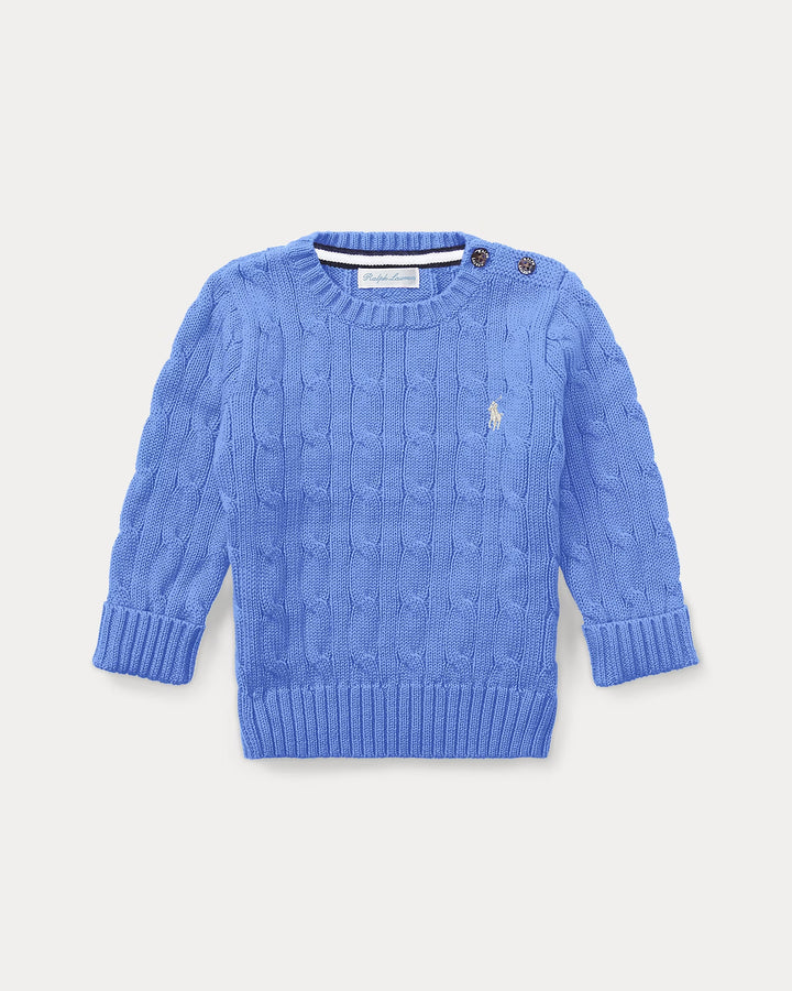 Ralph Lauren Cable-Knit Cotton Sweater