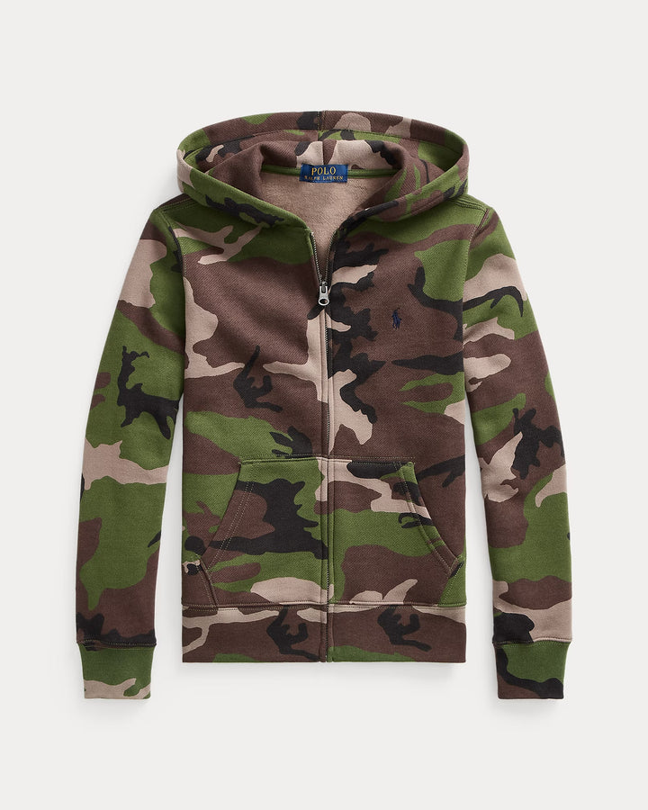 Ralph Lauren Camo Fleece Full-Zip Hoodie