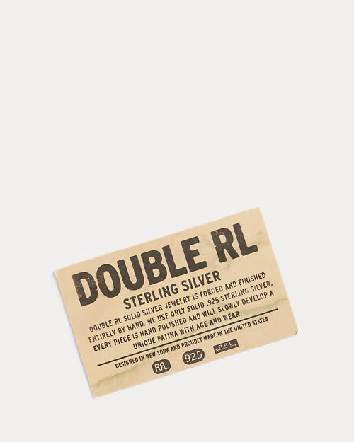 Ralph Lauren Handmade Sterling Silver ID Bracelet