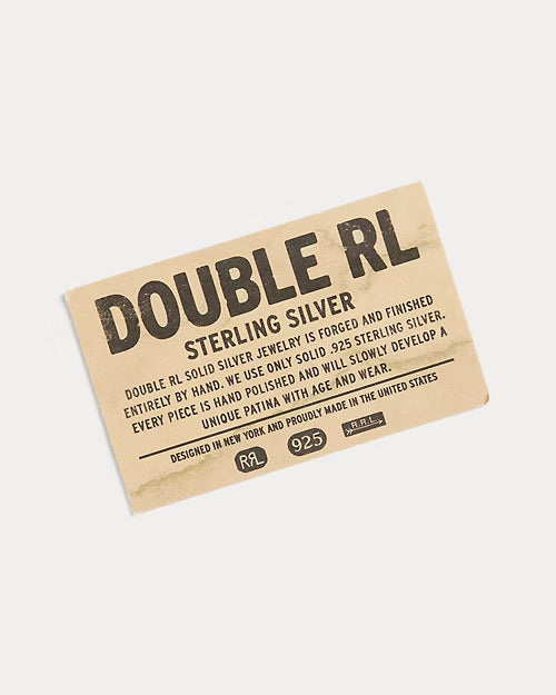 Ralph Lauren Handmade Sterling Silver Signet Ring