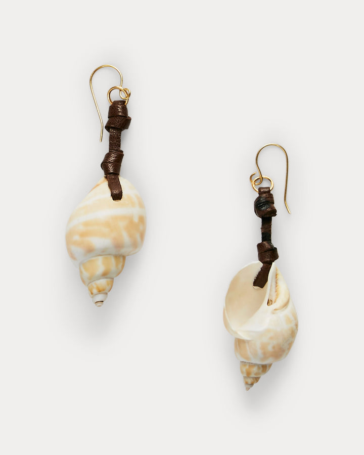 Ralph Lauren Shell Large Earrings