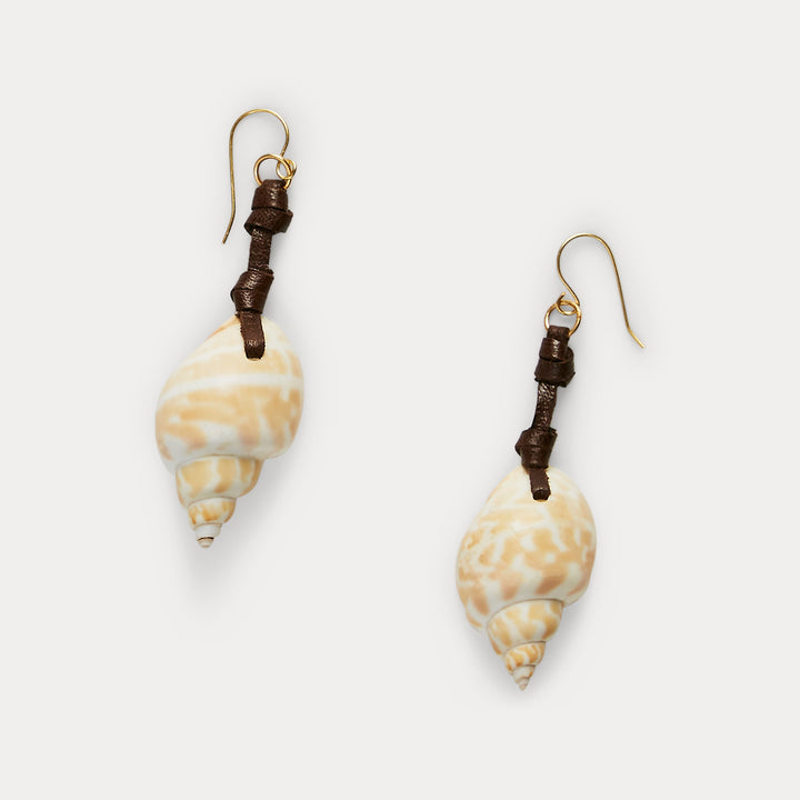 Ralph Lauren Shell Large Earrings