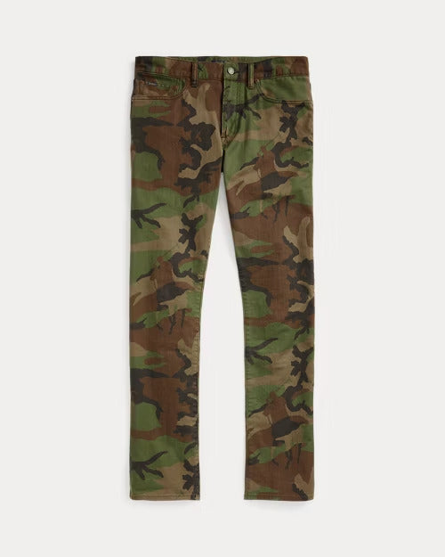 Ralph Lauren Varick Slim Straight Polo Pony Camo Jean