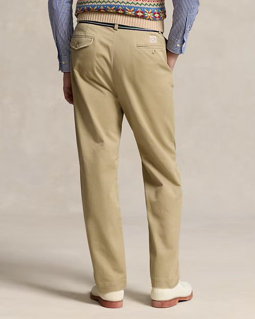 Ralph Lauren Whitman Relaxed Fit Pleated Chino Pant